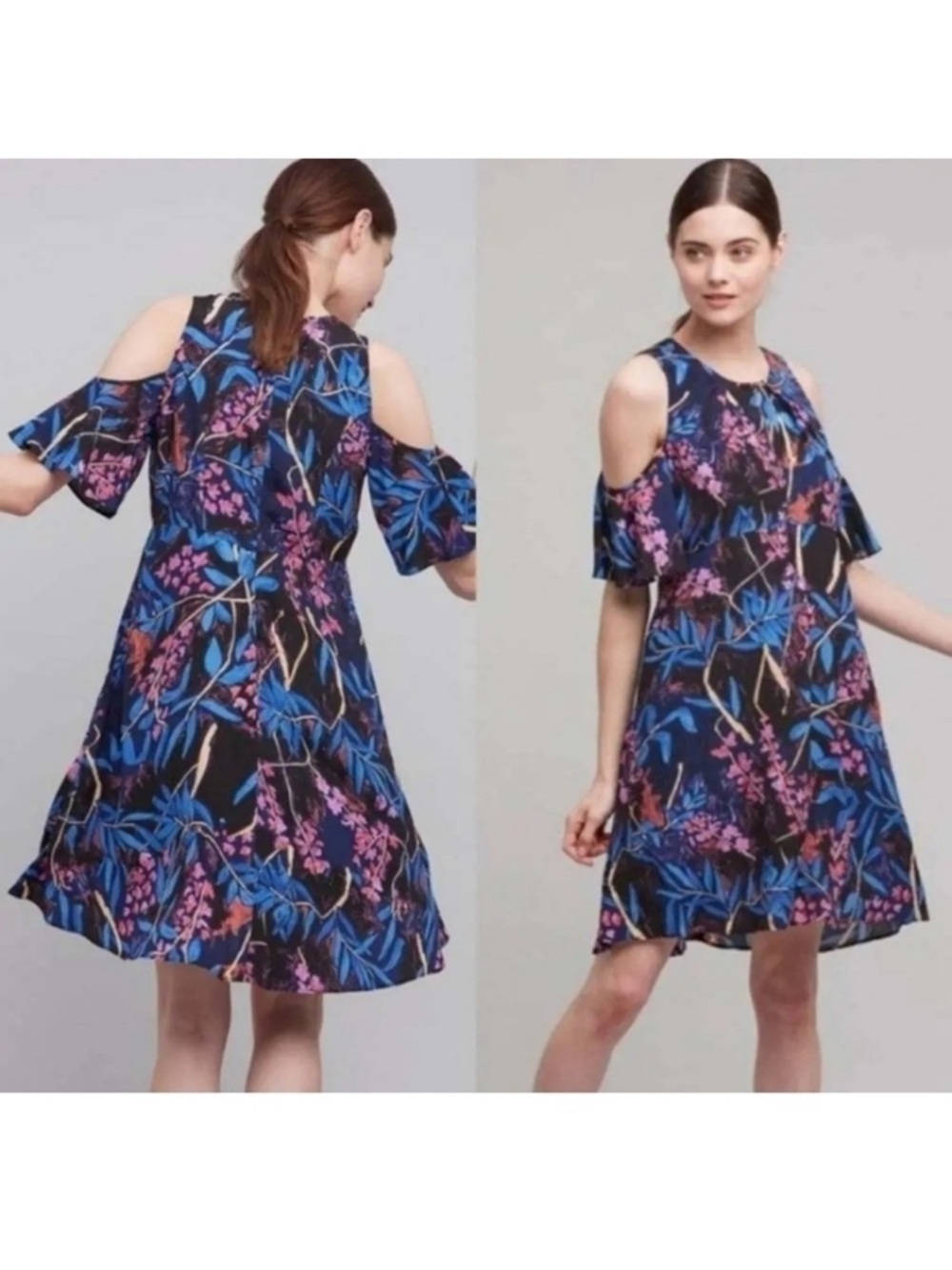 MAEVE ELLA COLD SHOULDER DRESS
